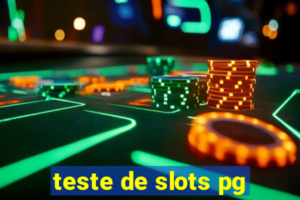 teste de slots pg